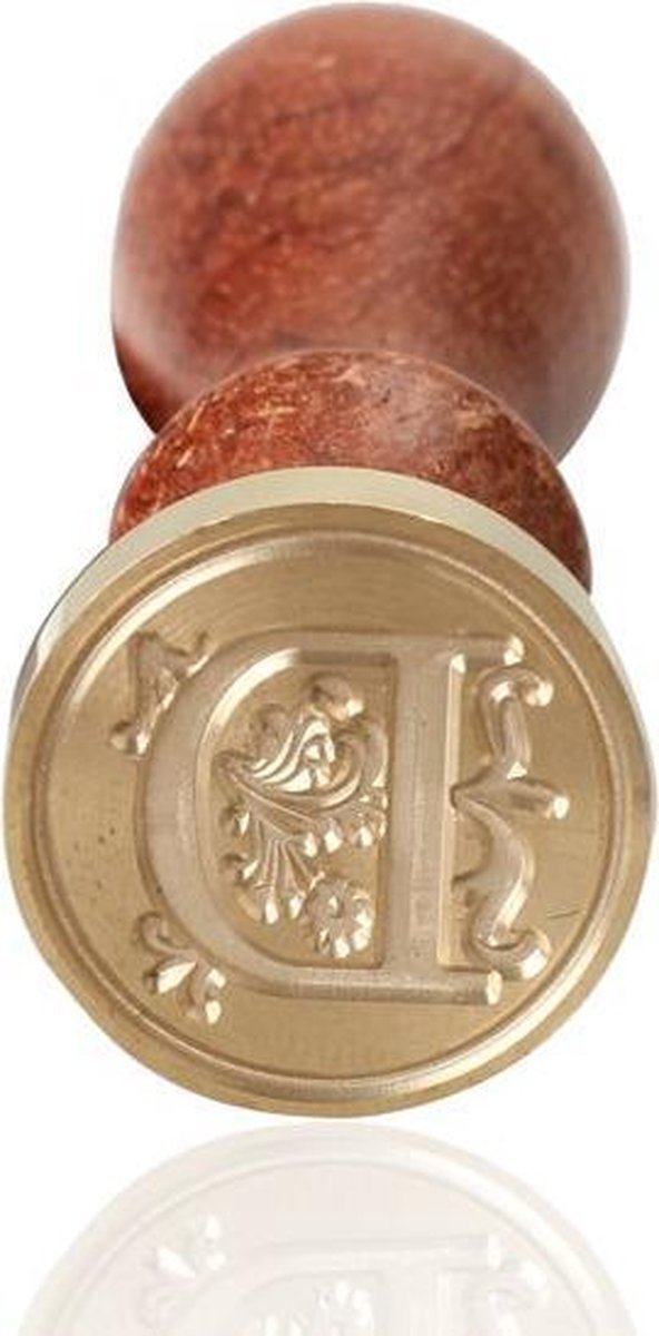 Houten Stempel met Letter D | Wax Seal | Stempelen